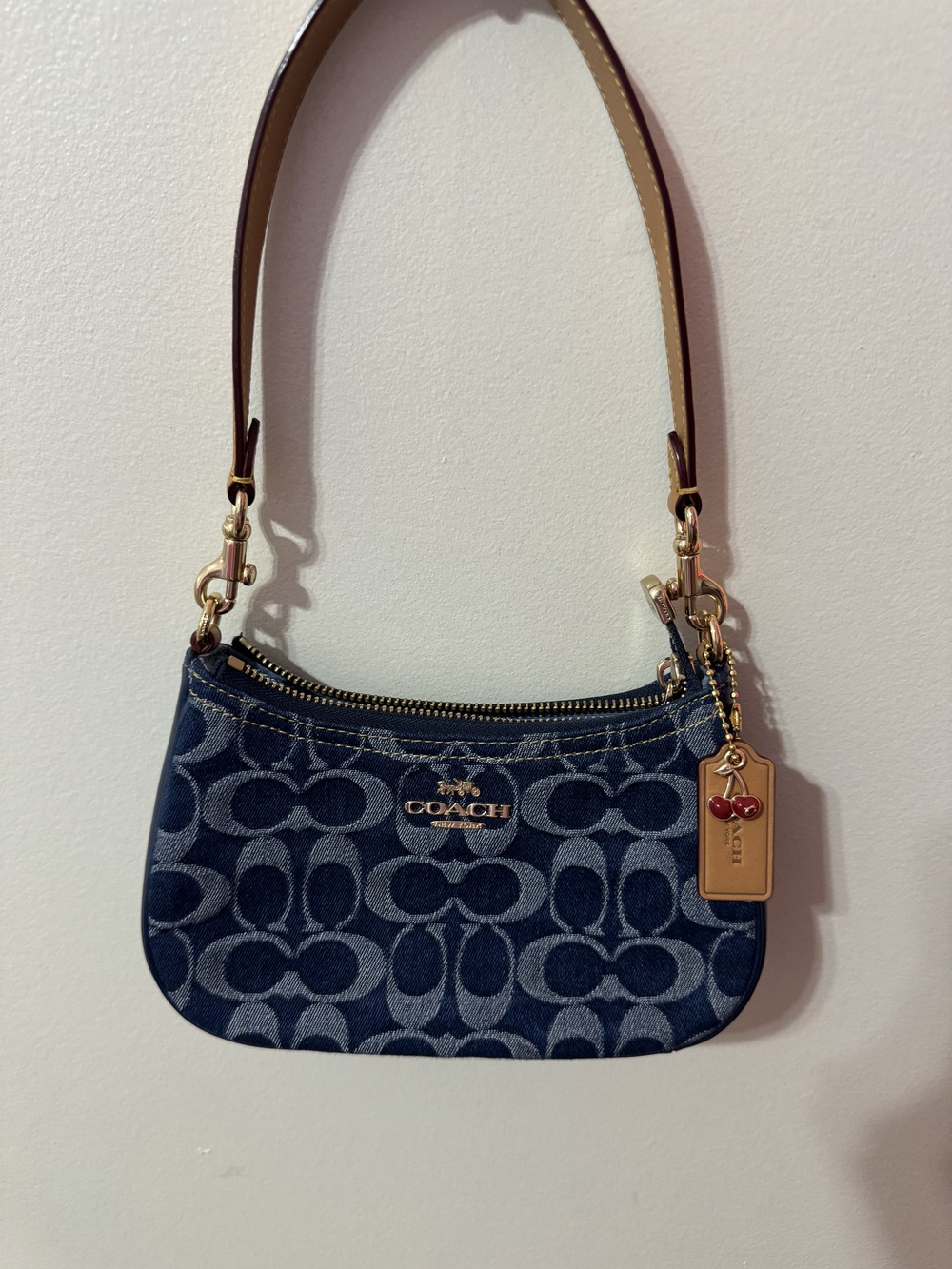 Coach Teri Shoulder Bag in Signature Denim